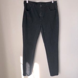 Black AE High Rise Jegging